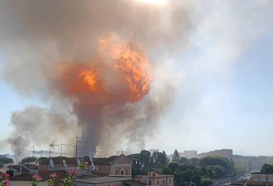 罗马大爆炸！加油站“炸出火球”现场画面曝光，多人受伤（视频/图） - 1