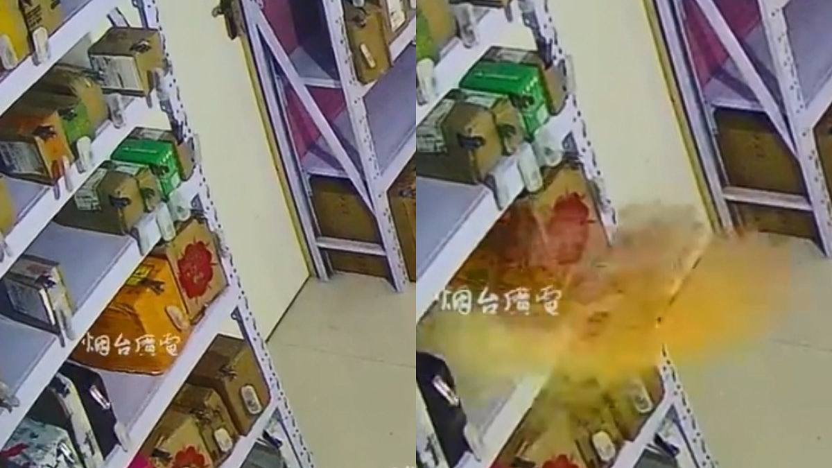 快递站“包裹突爆炸喷飞”！员工险遭爆头，竟是“这水果”导致（视频/组图） - 1