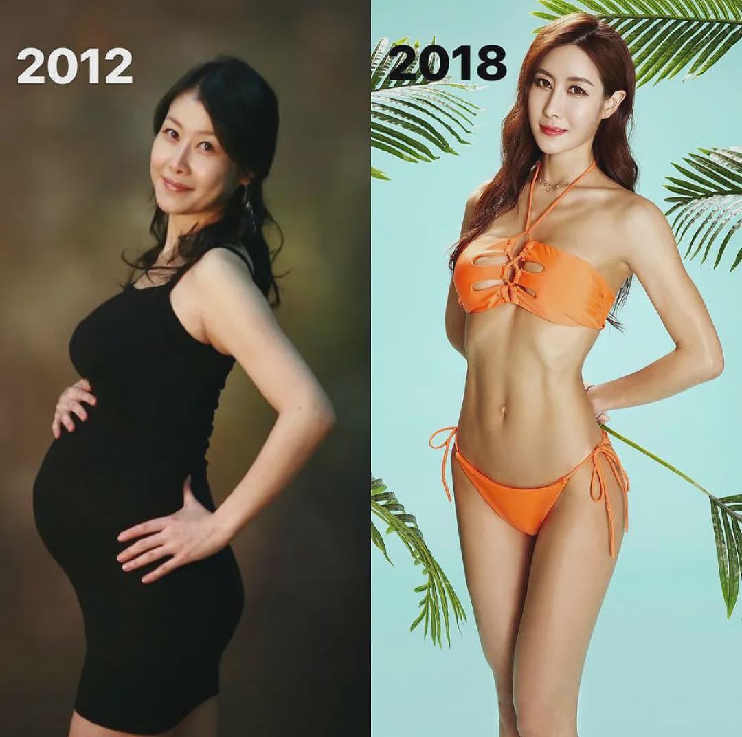【美女】45岁“老阿姨”狂晒大长腿、马甲线。网友：这状态说24岁我都信（组图） - 8