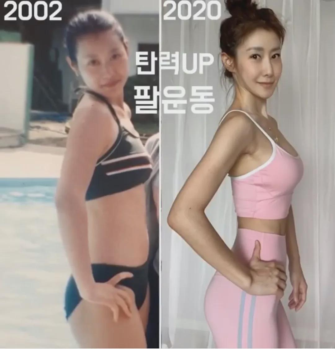 【美女】45岁“老阿姨”狂晒大长腿、马甲线。网友：这状态说24岁我都信（组图） - 7