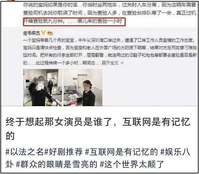 《以法之名》演技倒数的女星,大闹海关、履历造假,还能混圈?(组图) - 15
