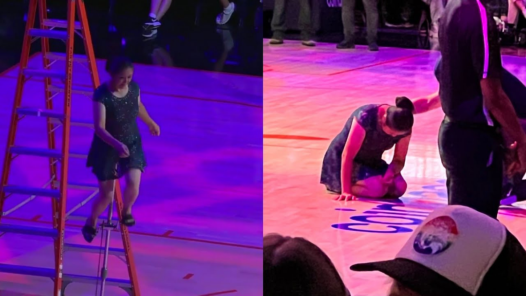 山西杂技大姨硬控NBA球场30年！身价不菲地位比肩詹姆斯？网友：她值得进名人堂！（组图） - 1
