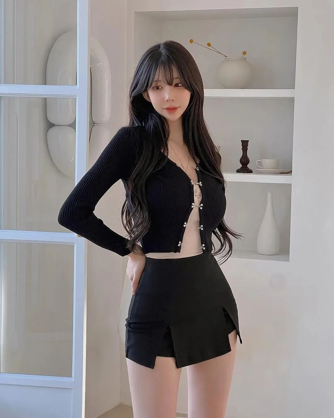 【美女】韩国的顶级网红美女！又甜又辣，极致腰臀比（组图） - 9