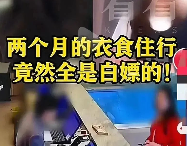 00后女孩上海靠颜值白嫖2个月不花一分钱,照片曝光长这样能值这么多?(组图) - 2