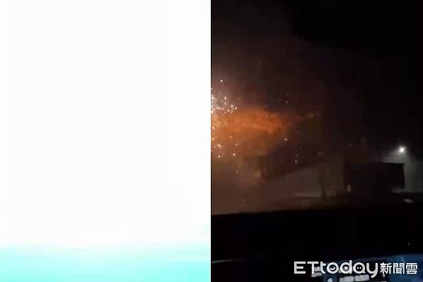 台南大润发招牌“腰斩式断裂”！瞬间爆炸火光四溅，惊悚画面曝（视频/组图） - 2