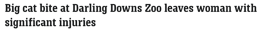 昆州动物园狮子袭人！女员工受重伤失去手臂，园区紧急关闭（组图） - 1