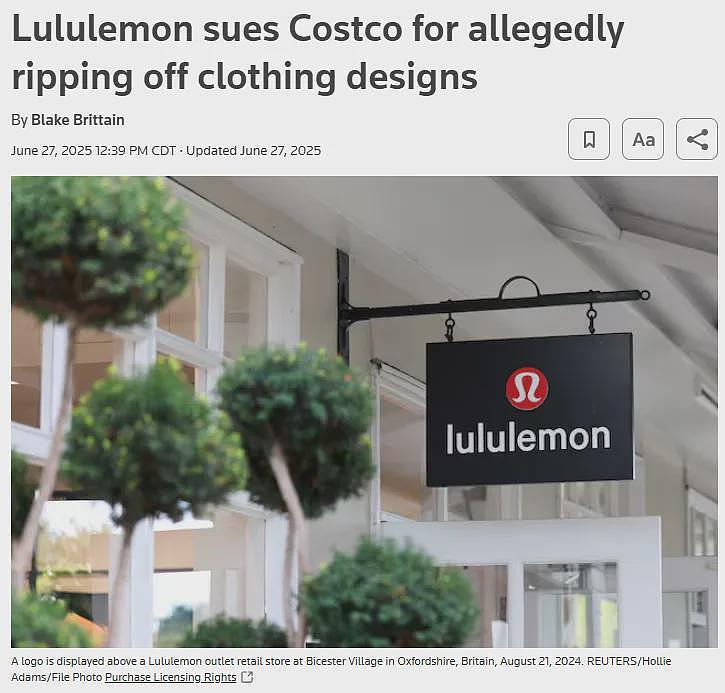 果然！Lululemon 怒告抄袭10天后，Costco家的裤子被抢疯了...（组图） - 1