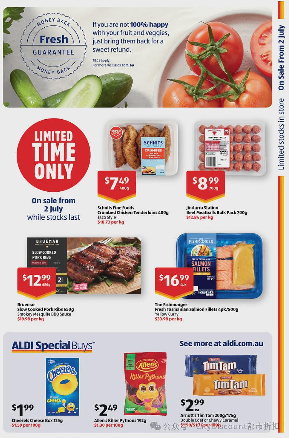本周最新!澳洲各大超商特价商品一网打尽,大批好物骨折破半价!Woolworths、Coles、Aldi、UMall…(组图) - 112