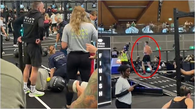 参加体能比赛!女友倒地澳洲男子独自冲过终点线,2派网友战翻(图) - 1