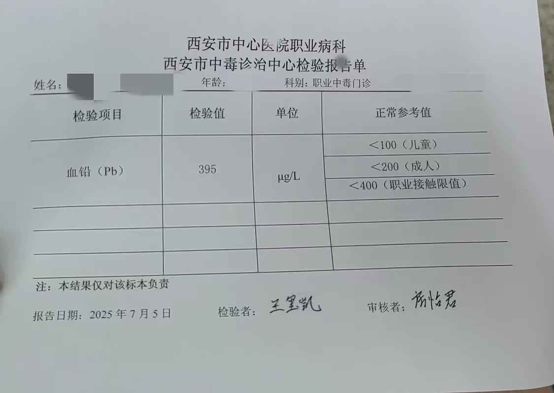 天水幼儿园铅中毒事件追踪：多名老师也严重超标（组图） - 1