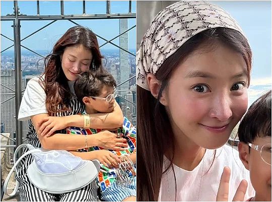 韩性感金刚芭比官宣怀孕!体脂8%背6岁长子勇登喜马拉雅山,如今“去前夫留子”用冷冻胚胎生2胎(组图) - 25