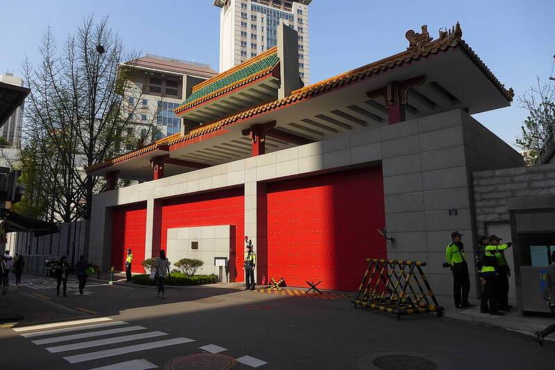 韩国爆激烈反中示威！中国使馆示警：恐有过激行为（组图） - 1