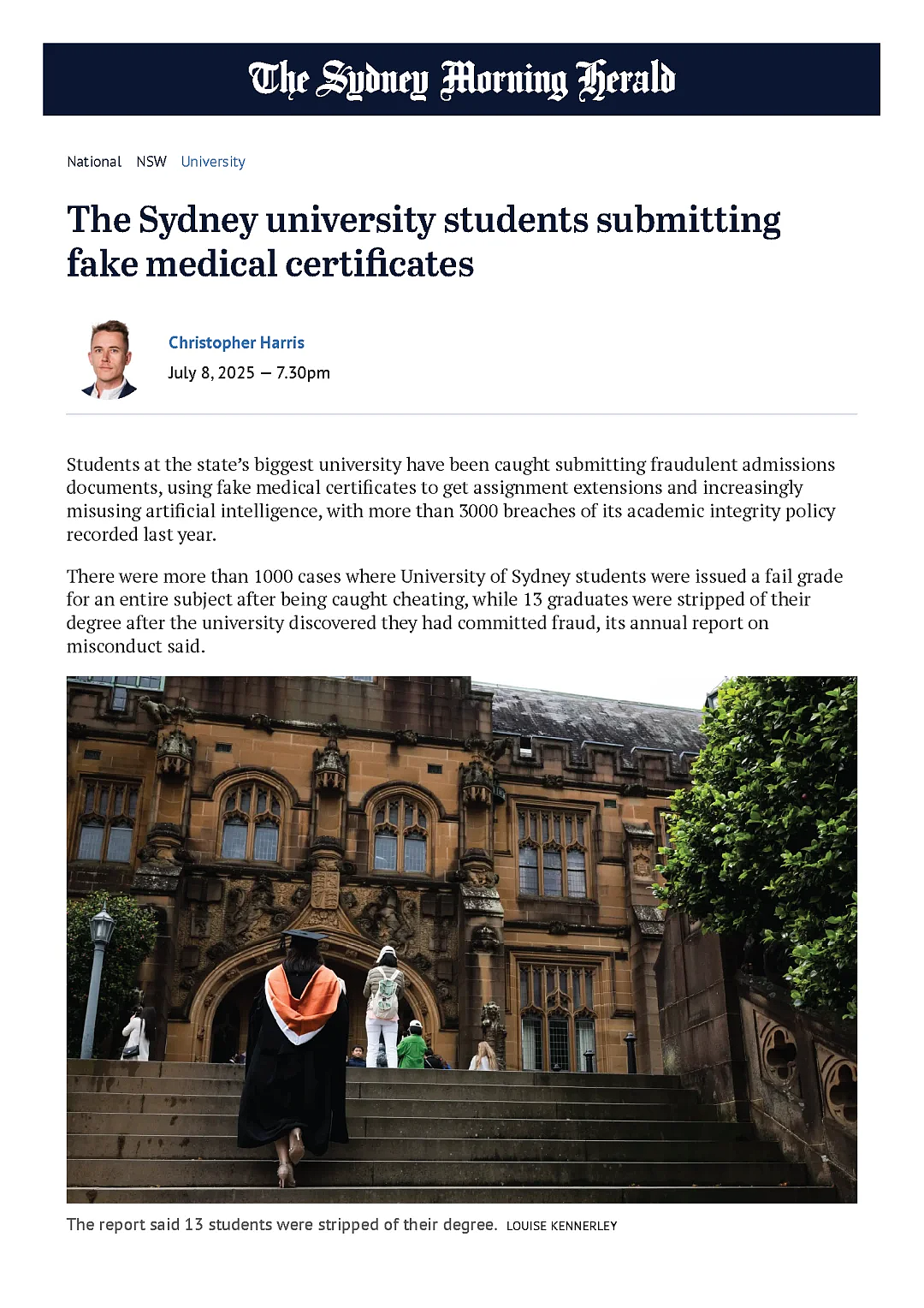 悉大学术造假案国际生占90%！全面介绍西澳四所公立大学的学术支持系统，提醒同学们完成学业千万不能踩“红线”！（组图） - 1