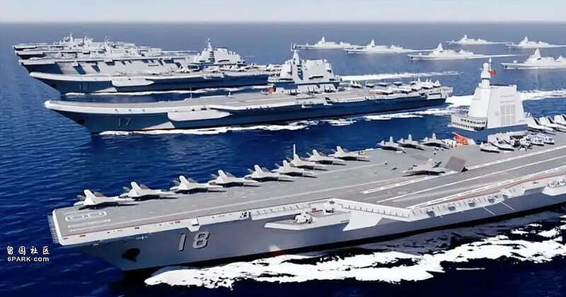 美国航母或跌至个位数，中国有望10年内反超？（组图） - 3
