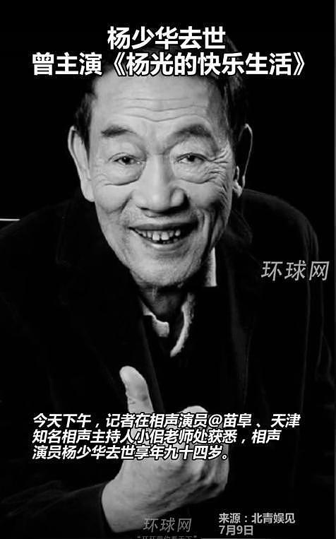 杨少华离世当天，儿子给他吃淀粉肠，抬手说话被打断，网友炸锅（组图） - 4
