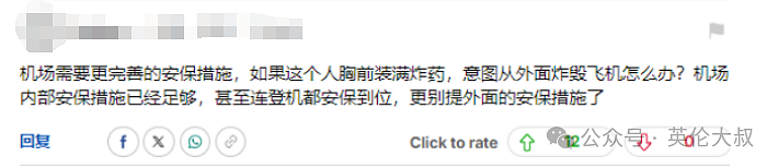 不要看窗外！一男子突然跳入飞机发动机身亡，机场拉响警报，航班全部取消...（组图） - 10