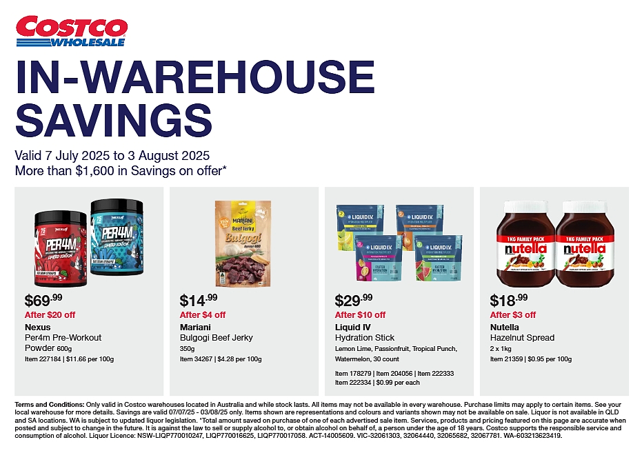 本周必Buy | Costco、优衣库、JB Hi-Fi最新闪促!(组图) - 1