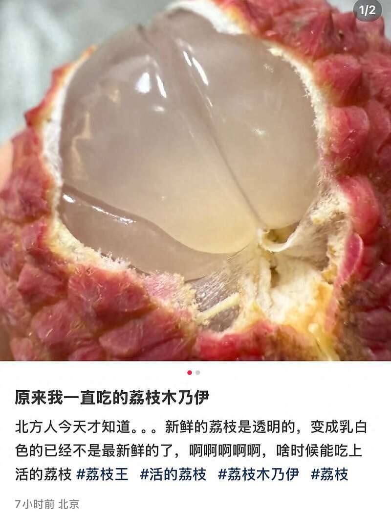 原来我吃的是荔枝“尸体”引热议！专家：真的（组图） - 1