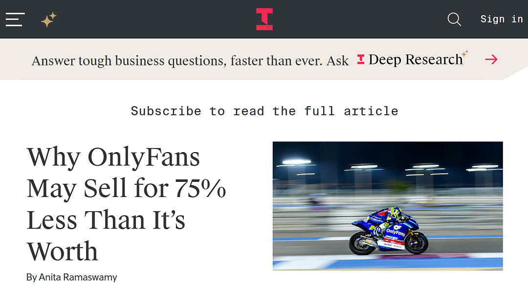 全球最大成人网站OnlyFans卖身了，原来只值这个价？（组图） - 8