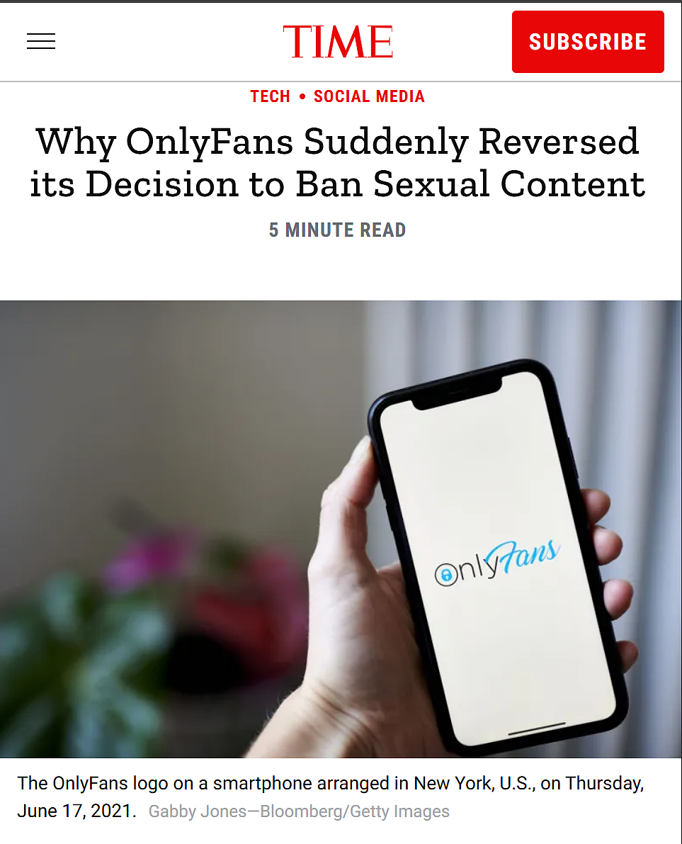 全球最大成人网站OnlyFans卖身了，原来只值这个价？（组图） - 12