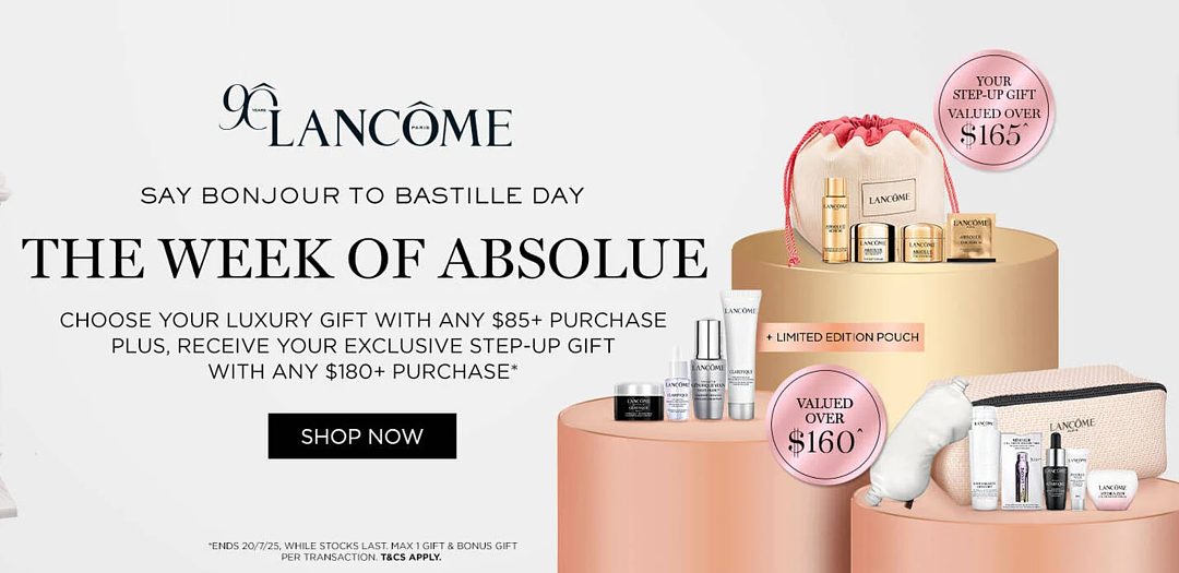 送菁纯礼包活动回归！【Lancome兰蔻】澳洲官网最新福利 + 折上折（组图） - 1