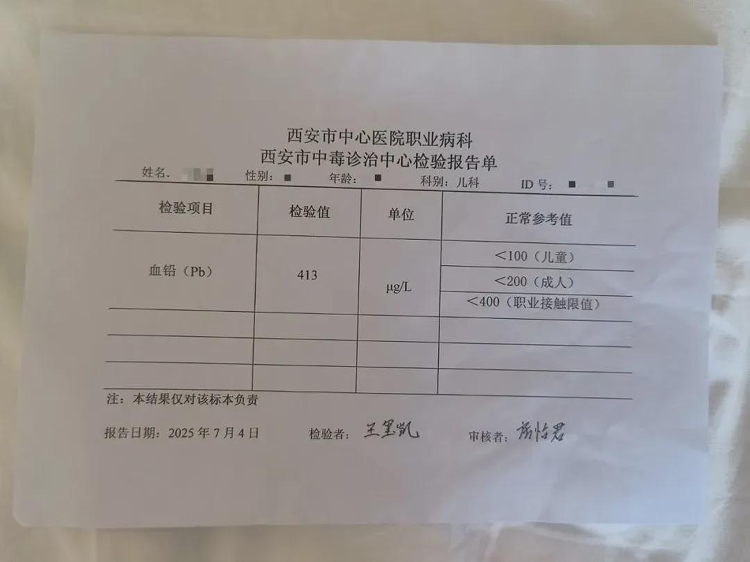 部分铅中毒幼儿出院，多位家长质疑，作案动机待解（组图） - 1