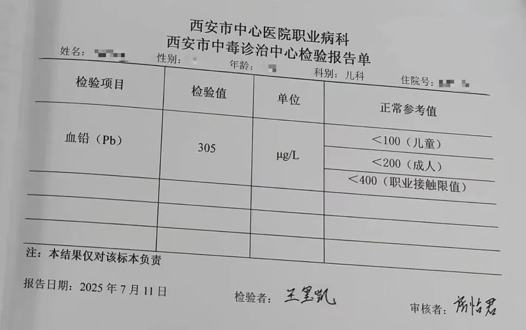 部分铅中毒幼儿出院，多位家长质疑，作案动机待解（组图） - 2