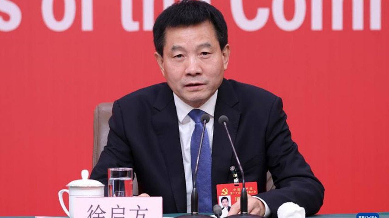 中国国务院宣布中组部原副部长徐启方接替周霁，任港澳办常务副主任（组图） - 1