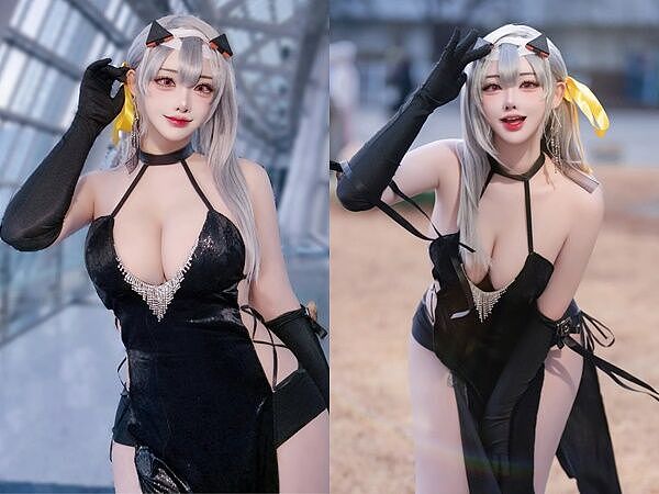 爆乳Coser被同行举报“太暴露”反窜红！惹事影片曝光，2天破80万粉（视频/组图） - 3