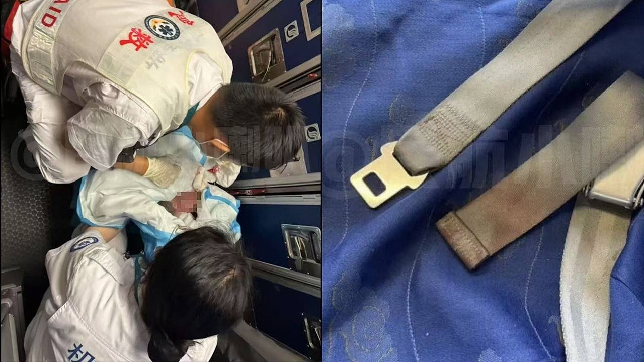 传海口机场16岁少女登机后分娩!疑有传染病,机场、山航回应(组图) - 1