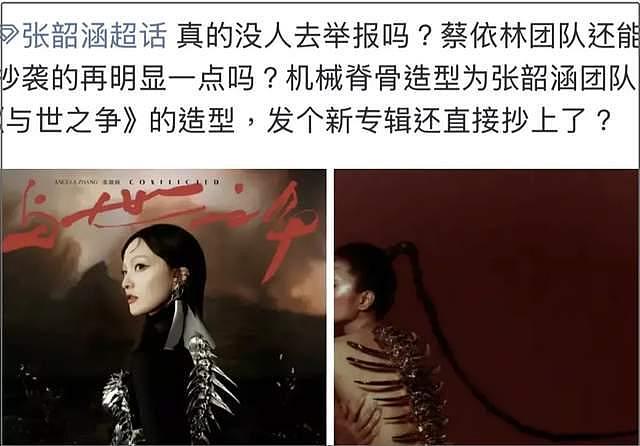 蔡依林陷入抄袭风波！新专辑造型构图撞张韶涵，过往抄袭争议被扒（组图） - 9