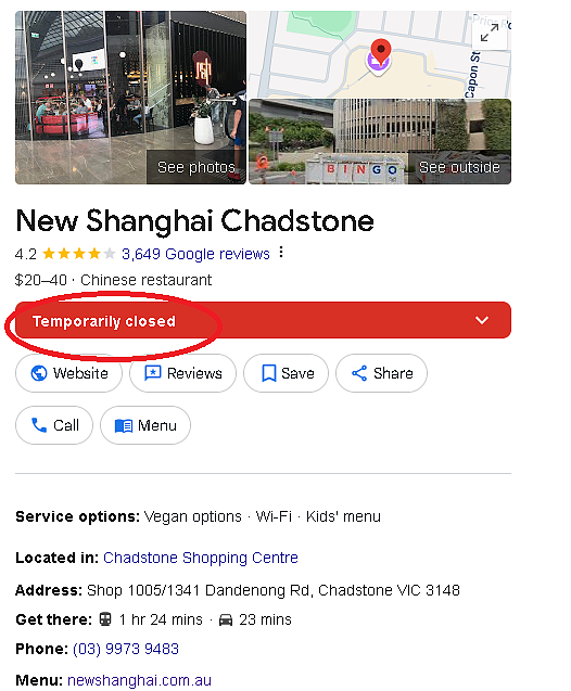 突然停业！Chadstone著名中餐厅关门！“天呐，好遗憾！”（组图） - 3