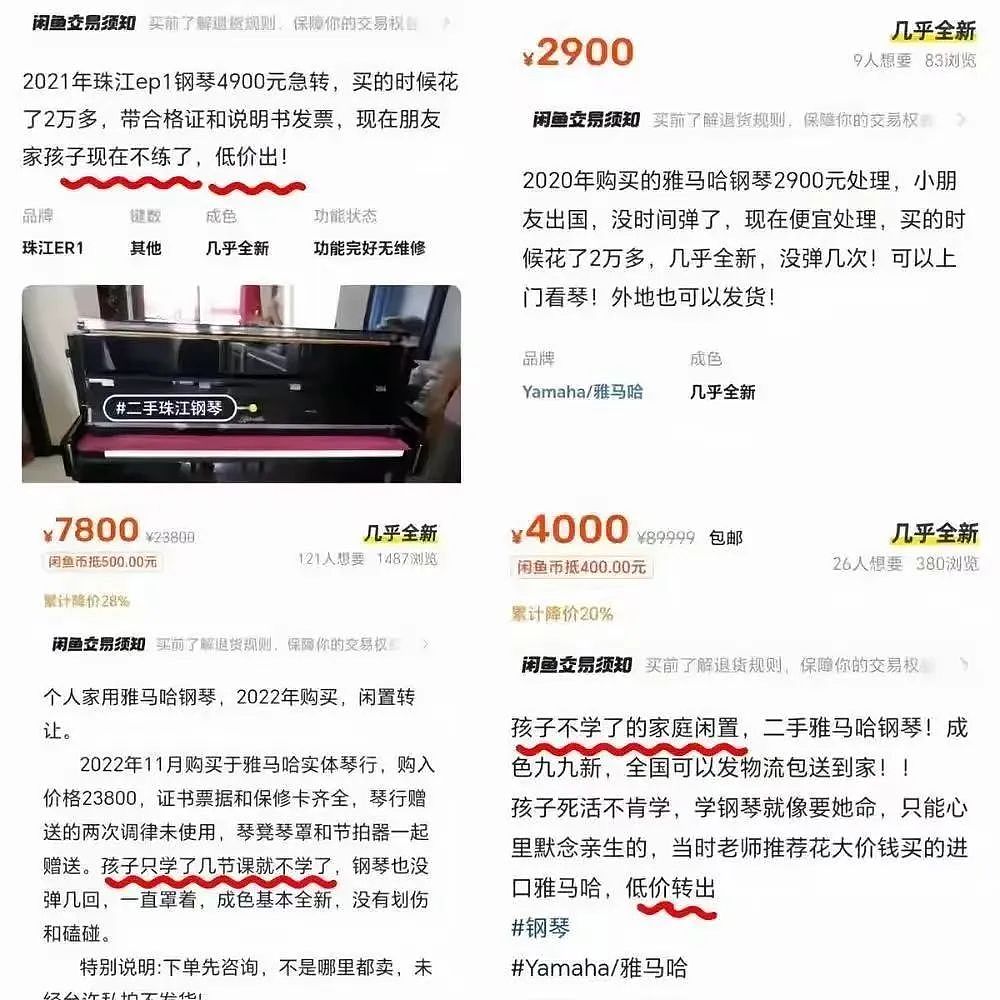 中国一半钢琴厂倒闭，几万的钢琴5000块都卖不出！中产更惨了（组图） - 14