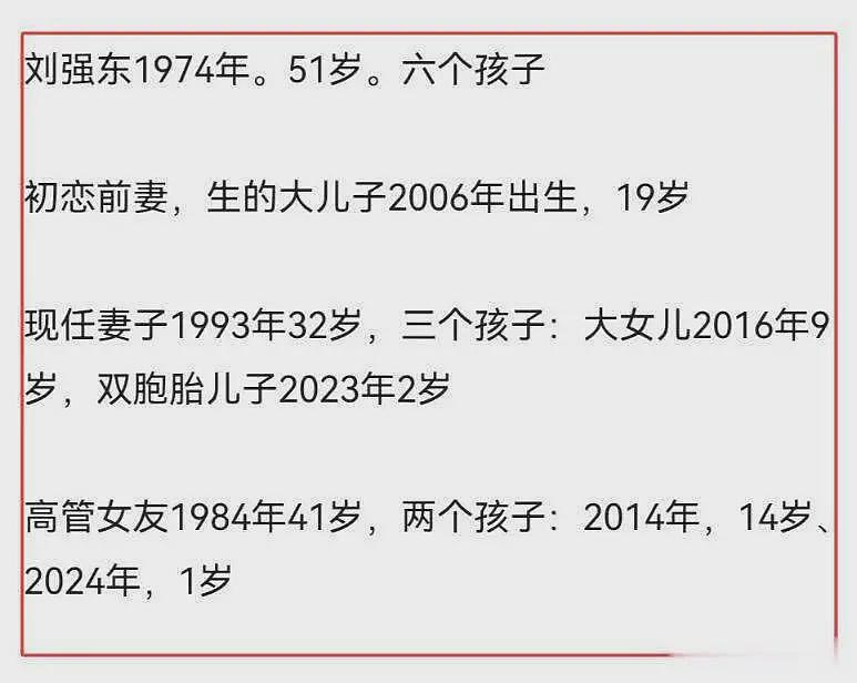 宗家争产事件牵连刘强东,男方被曝不止3个儿子,章泽天评论区沦陷(组图) - 7