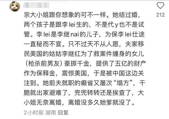 曝宗馥莉在美国生下龙凤胎，孩子已6岁，已离婚，前夫身份不一般（组图） - 8