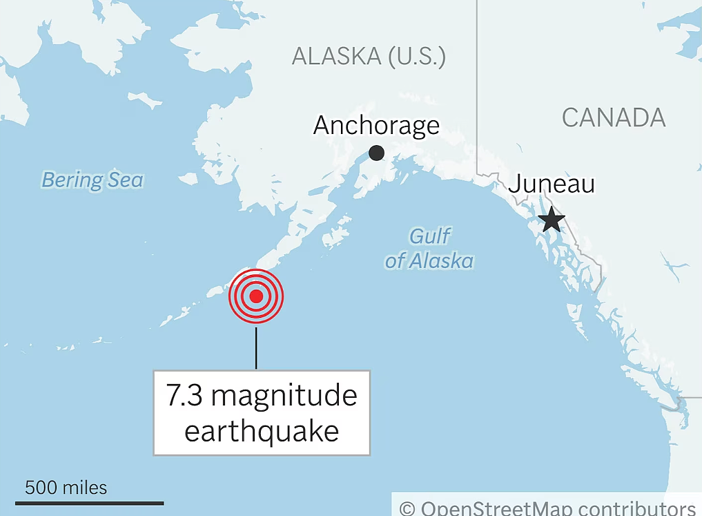 7.3级强震来袭,海啸预警拉响!大地狂摇,数千民众弃家逃生(组图) - 2