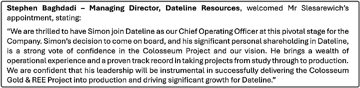 【异动股】3个月暴涨13倍！Dateline Resources (ASX：DTR)美国黄金稀土项目备受瞩目股价持续飙升 - 3