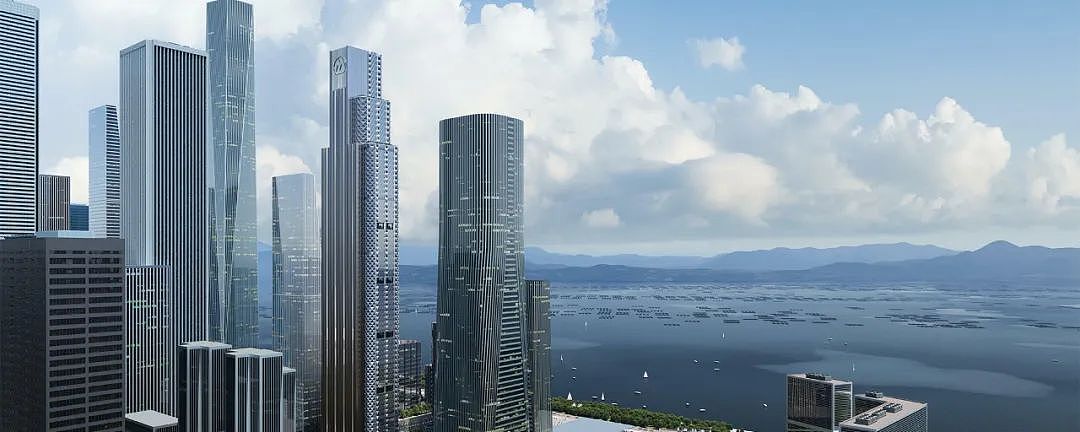 深圳湾388米新地标！招商银行总部大楼投资50亿，却被嘲像“直立钢筋”？网友：还是一捆的（组图） - 26