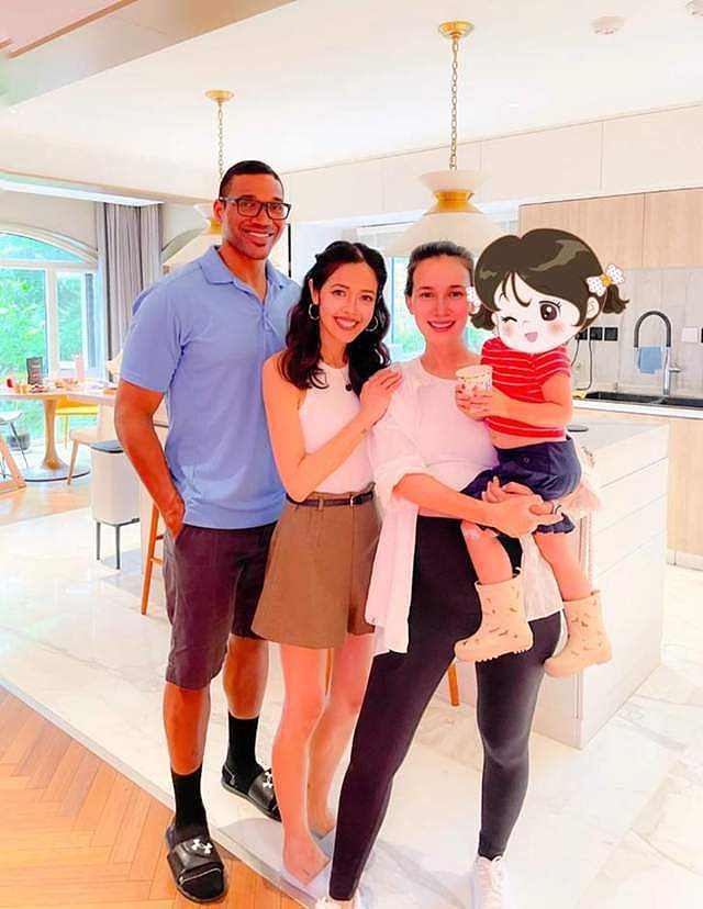 卢靖姗公开二胎预产期，挺大孕肚健身还抱着30斤的女儿，状态真好（组图） - 5