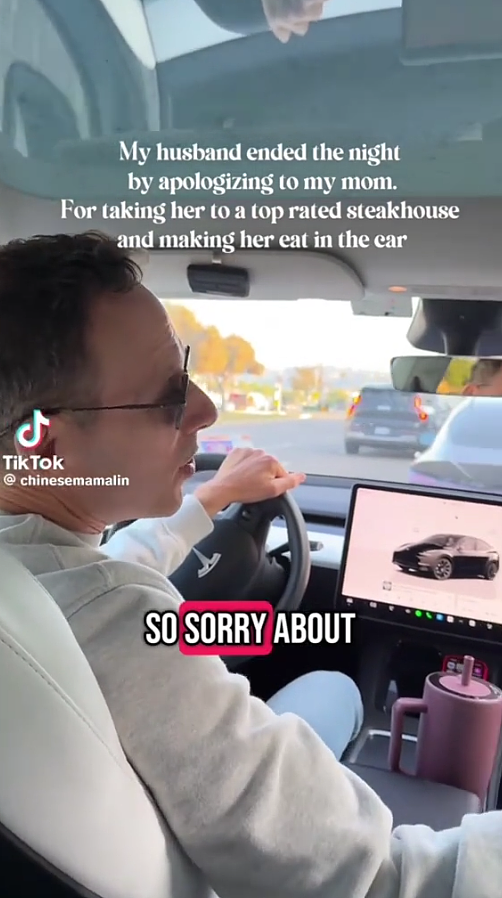 和白人老公吃大餐,把亲妈留在车上吃打包菜?!中国女生被网友骂爆,妈妈出来道歉...(组图) - 2