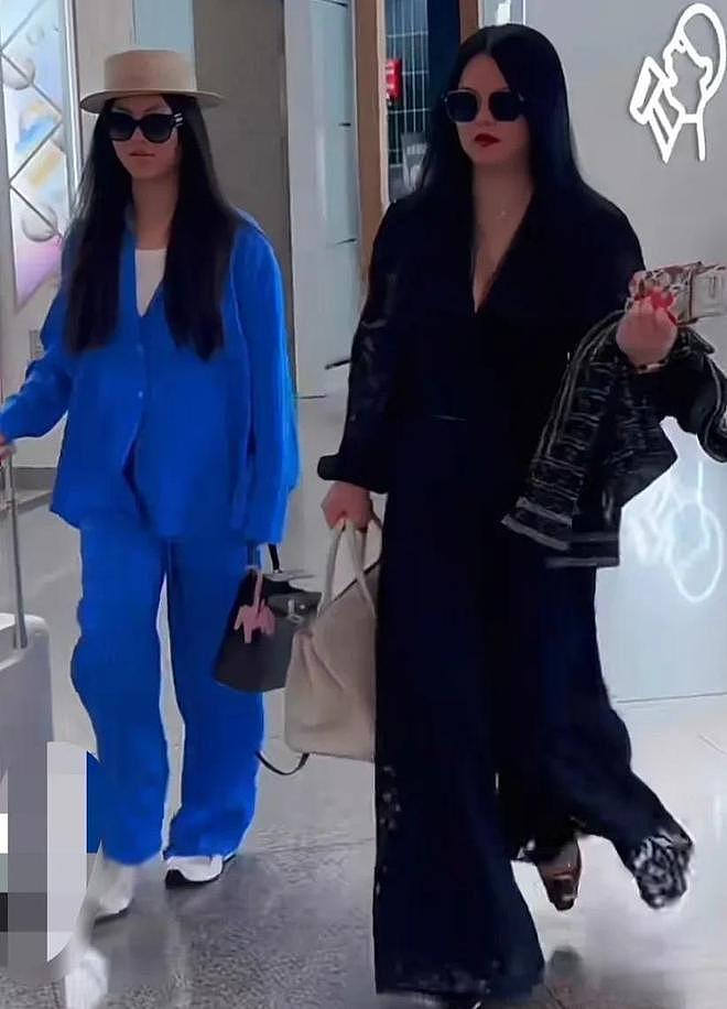 王诗龄和妈妈去日本旅游!李湘胖到没下巴,母女一人一只爱马仕(组图) - 2