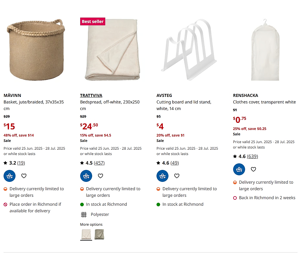 本周必Buy | Costco、IKEA、MUJI最新闪促!(组图) - 24