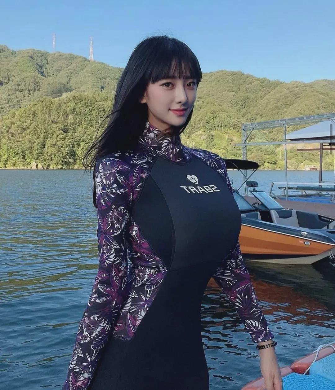 【美女】体重过百的她却性感热辣，恰到好处的肉感看了简直让人心跳加速（组图） - 7