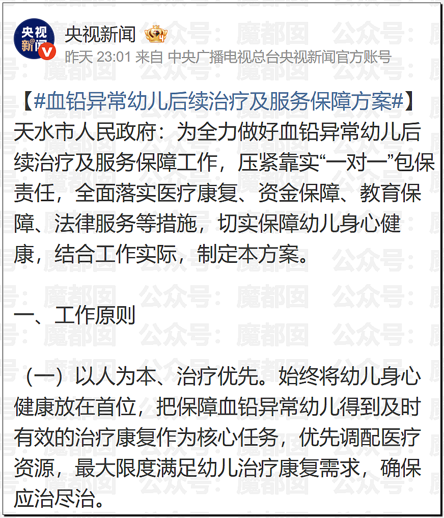 全网震怒！官方通报甘肃血铅事件，确认医院修改检测数据，数十人被立案调查（组图） - 23