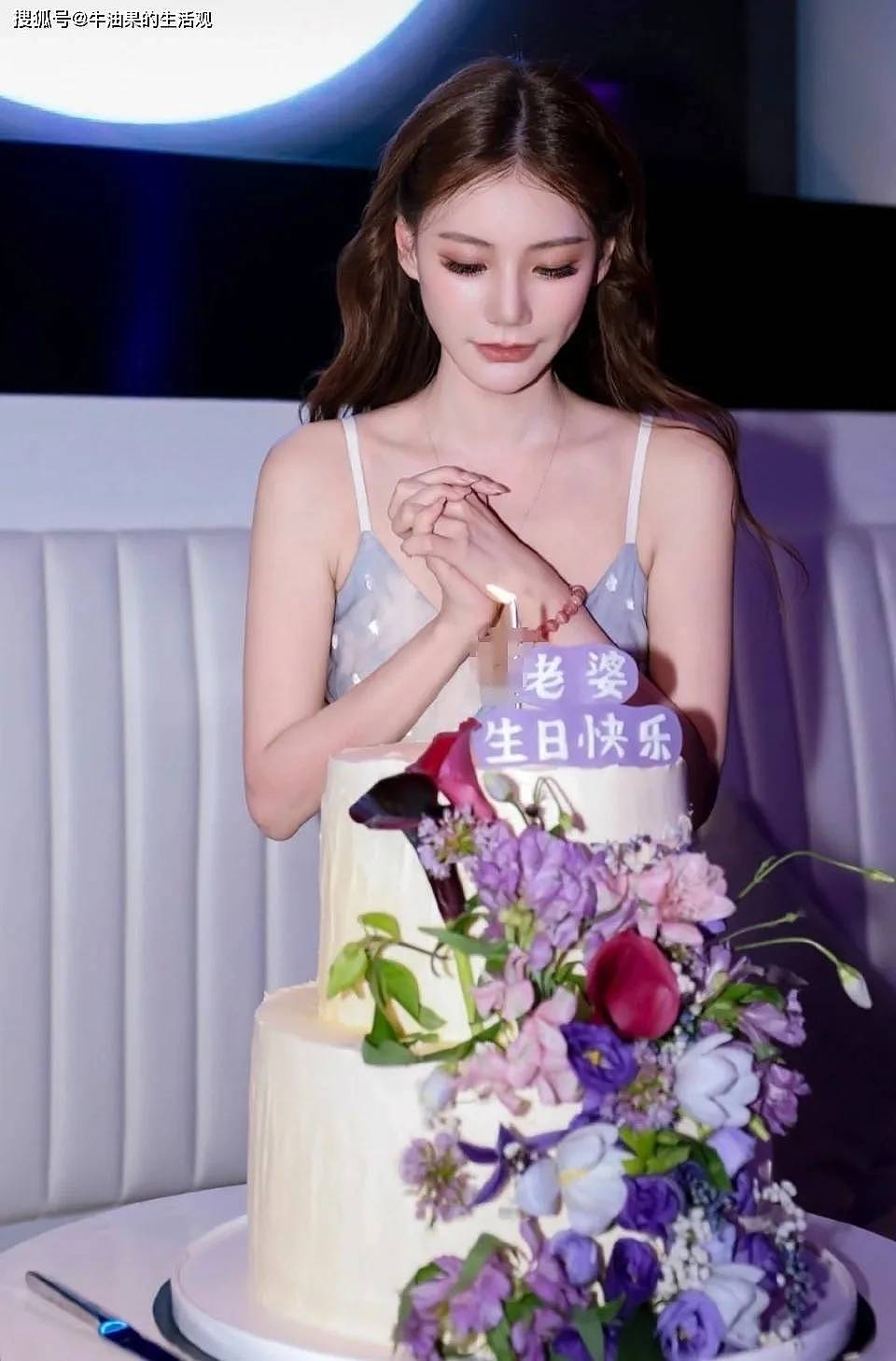 汪小菲为马筱梅办生日宴，喊她老婆送钻石蝴蝶项链（组图） - 2