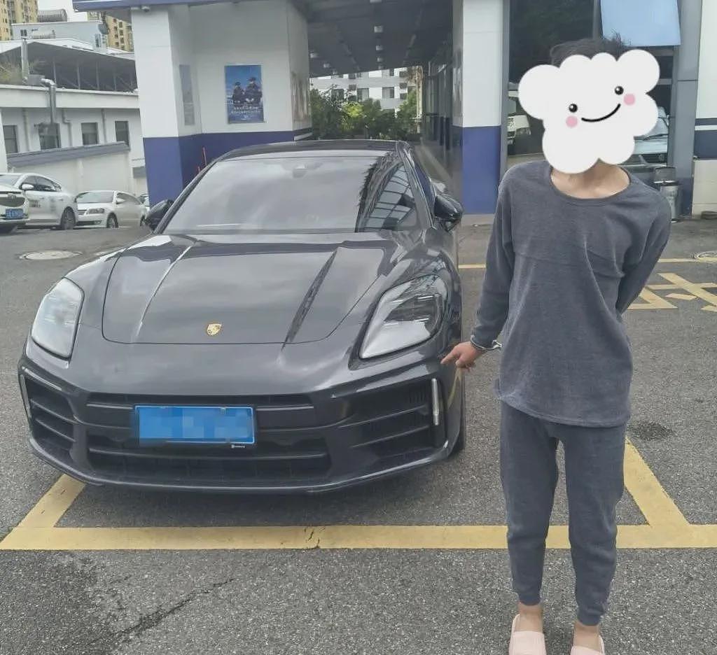 男子盗保时捷叫代驾开回老家炫耀，已被警方刑拘（组图） - 2