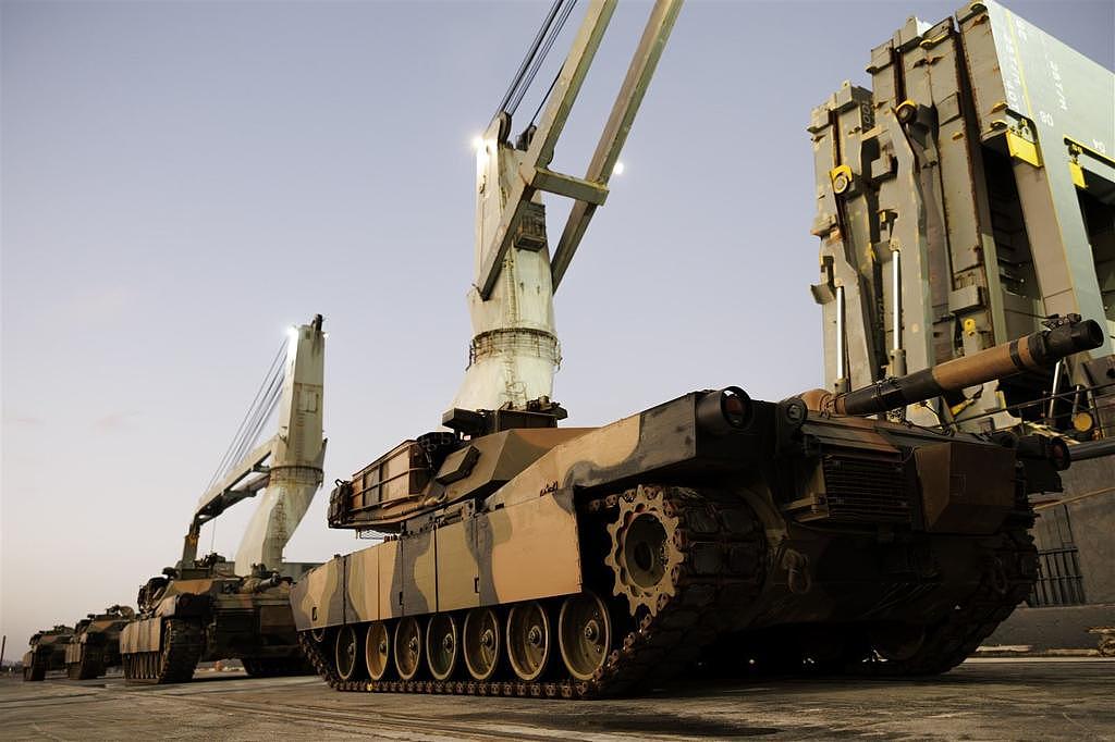 澳洲军援乌克兰首批M1A1“艾布兰”战车完成交付（图） - 1
