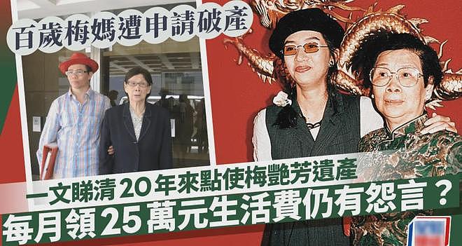 娱圈争产堪比豪门!梅艳芳母亲想独占,侯佩岑母亲当小三继承大头(组图) - 7