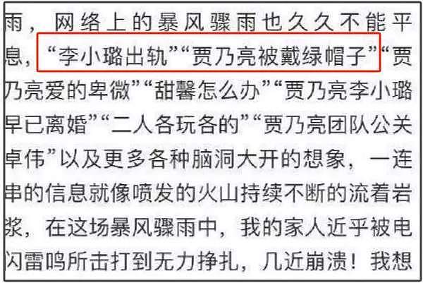 贾乃亮被骂表演型人格！李小璐被审判曾想过跳楼，女儿甜馨唤醒她（组图） - 16