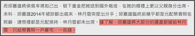娱圈争产堪比豪门!梅艳芳母亲想独占,侯佩岑母亲当小三继承大头(组图) - 17